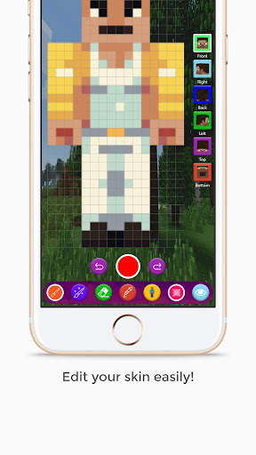 Skin Editor 3D for Minecraft screenshot 2