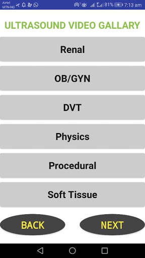 Ultrasound Video 1 تصوير الشاشة