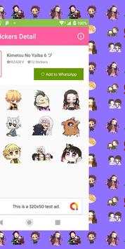 Nezuko WA Stickers screenshot 7
