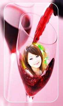Wine Glass Photo Frames screenshot 3