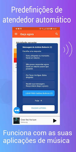 ping: Texto falado: SMS, e-mails lidos em voz alta screenshot 5