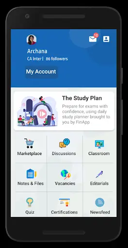 FinApp Connect - for ICAI Students screenshot 1