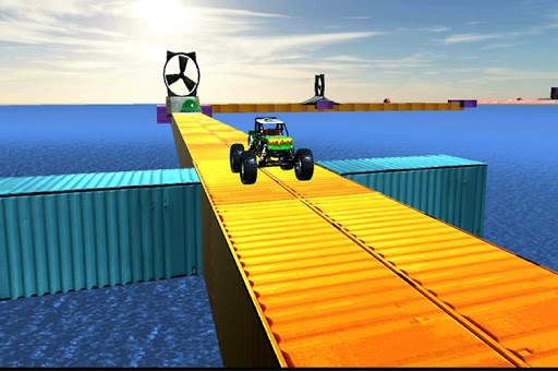 Monster Car  Tracks Challenge screenshot 2