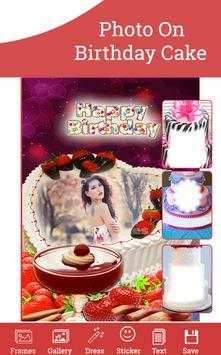 Photo On Birthday Cake screenshot 3