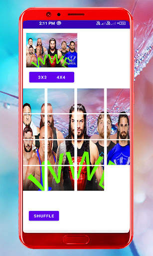 WWE Game - WWE Puzzle Game screenshot 5