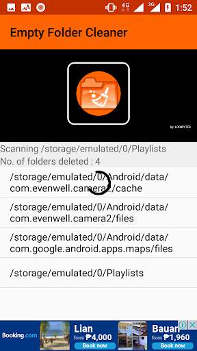 Empty Folder Cleaner / Remover स्क्रीनशॉट 3