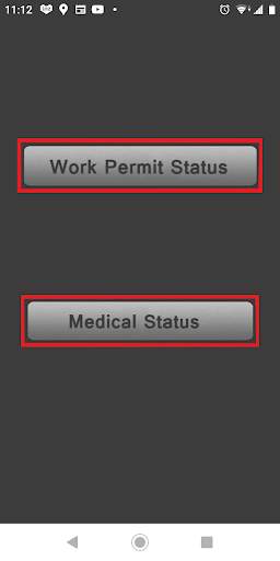 Foreigner Worker Status screenshot 1