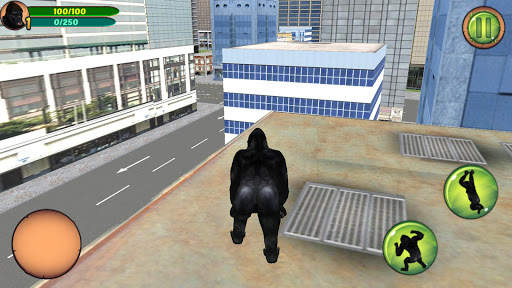 Real Gorilla vs Zombies - City screenshot 4