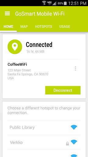 GoSmart Mobile Wi-Fi скриншот 3