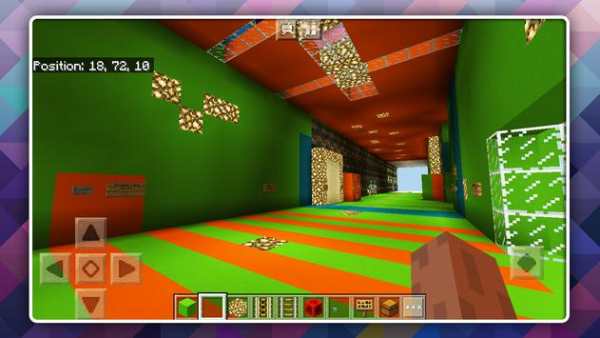 Color Confetti Dropper Roblox Mini-game MCPE screenshot 1