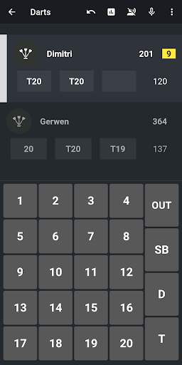 DARTS Scoreboard 2023 screenshot 3