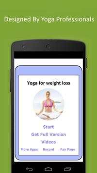 Yoga for Weight Loss screenshot 4