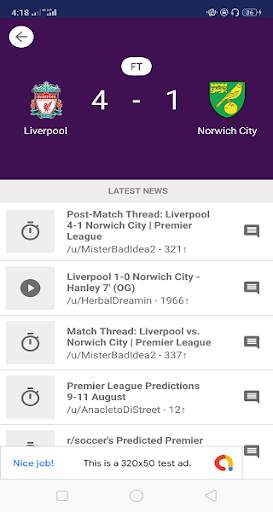 Football Live Scores | Football Results | STATS screenshot 6