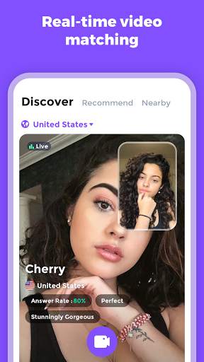 CuteU - Video match to find special friends screenshot 4