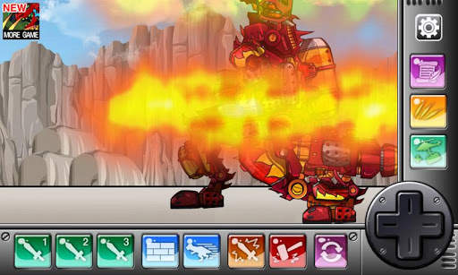 Fire Tyrannosaurus - Dino Robot : Dinosaur Game screenshot 3
