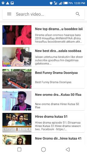 Oromo Music Video - Drama & Movie screenshot 4