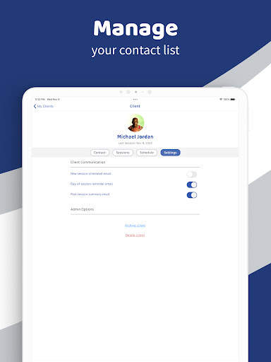 Session Tracker Client Manager स्क्रीनशॉट 13