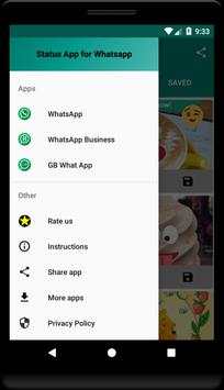 Status saver for whatsapp - Save-download status screenshot 1