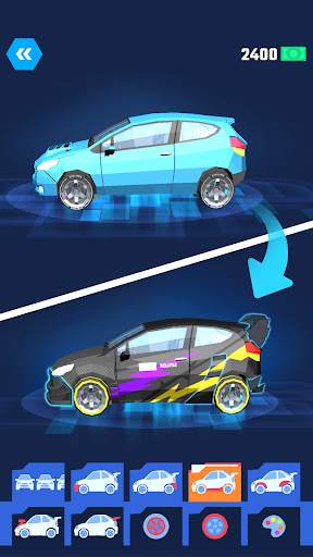 Crazy Rush 3D - Araba Yarışı screenshot 2
