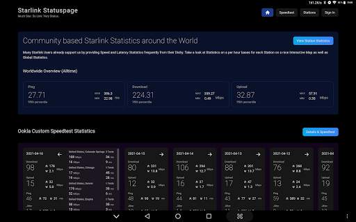 Starlink Status screenshot 5
