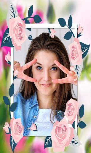 Flower Photo Frame 2021 Rose Application Updated 9 تصوير الشاشة