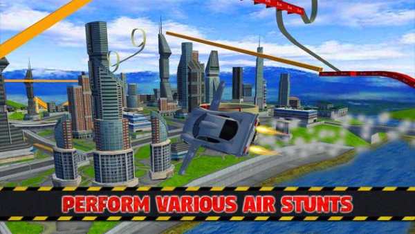 Futuristic Flying Car Ultimate screenshot 8