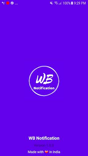 WB Notification App (Unofficial) screenshot 1