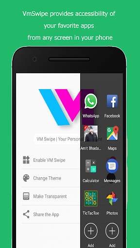 Sidebar - VmSwipe(Only 1.29 mb) screenshot 2