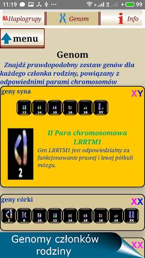 QUIS. Genetyka rodzinna. screenshot 8