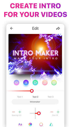 Intro Music Video Maker Film FX Editor screenshot 1