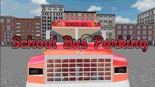 School Bus Parking Driving 3D screenshot 1