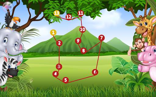 iLearn: Kids Connect the Dots FREE (Preschool) screenshot 3
