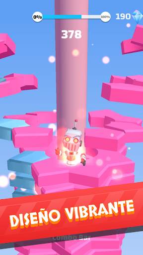 Helix Stack Jump: Rotura Bola screenshot 3