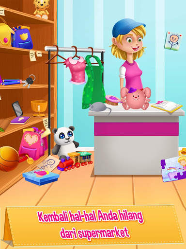 Supermarket Manajer - Kasir Toko anak Perempuan screenshot 15