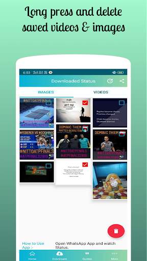 Status Downloader for Whatsapp and Best Quotes 2 تصوير الشاشة
