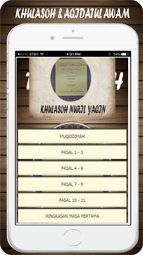 Terjemah Kitab Khulasoh Nurul Yaqin, Aqidatul Awam screenshot 2
