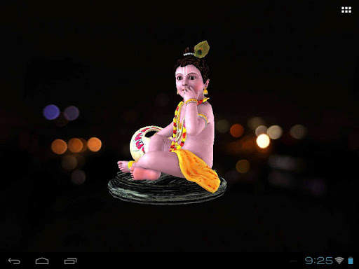 3D Little Krishna Live Wallpaper screenshot 22