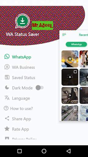 WA Status Saver Pro screenshot 1
