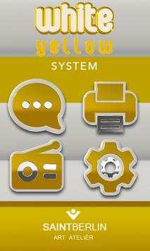 White Yellow Icon Pack screenshot 4