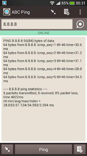 ABC Ping screenshot 1