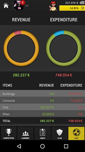 Striker Manager 2016 (Soccer) screenshot 7