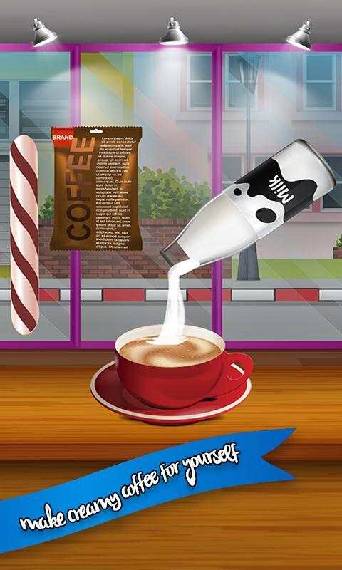 Coffee Maker Cafe Shop & Dessert Game screenshot 2