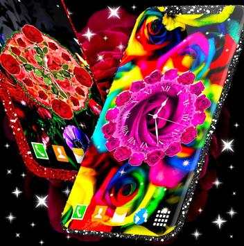 Rose Analog Clock screenshot 2