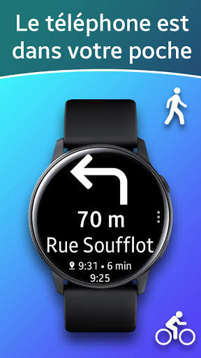 Navigation Pro: Google Maps Nav s. montre Samsung screenshot 2