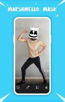 Marsh Mello Mask Photo Editor - Face Mask screenshot 2
