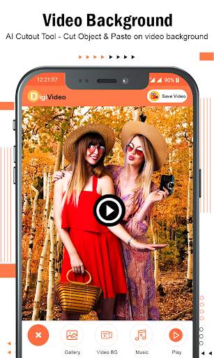 Video Background with Music - DigiVideo screenshot 2