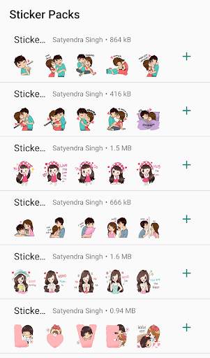 Love Stickers for Whatsapp screenshot 2