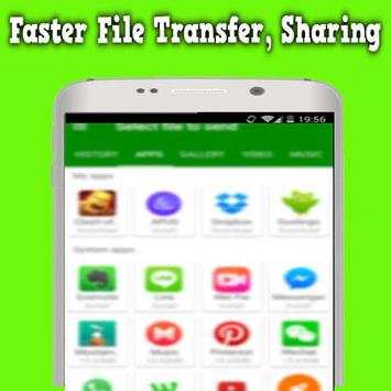 New xender - file transfer & share 2017 Tips screenshot 1