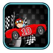 Play car racing for kids logo