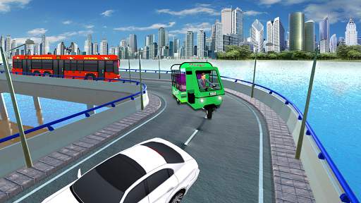 City Rickshaw Cargo Transport: Driver Simulator 3D screenshot 5